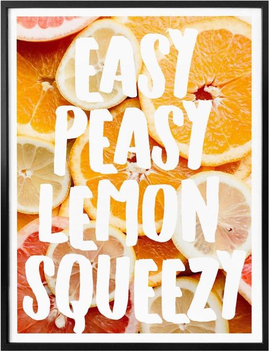 Image du produit Trenddeko Easy Peasy Lemon Squeezy (30 x 40 cm)
