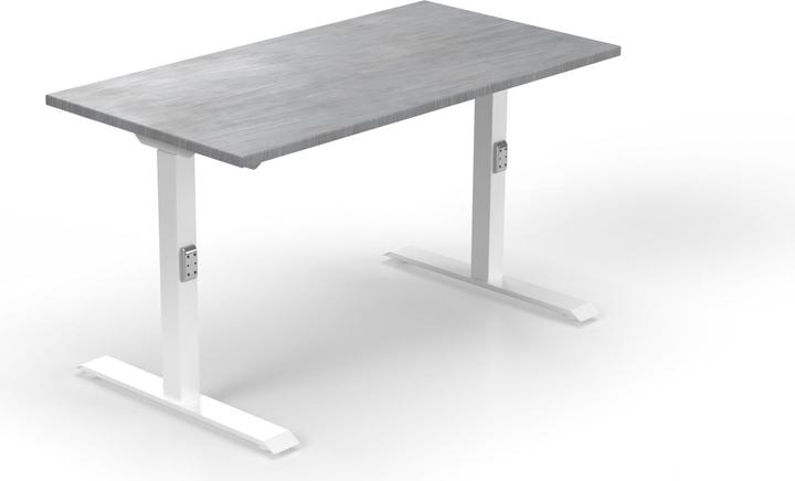 Produktbild BMB Tischgestell reinweiss RAL 9010 Höhe 900 mm Schrauben