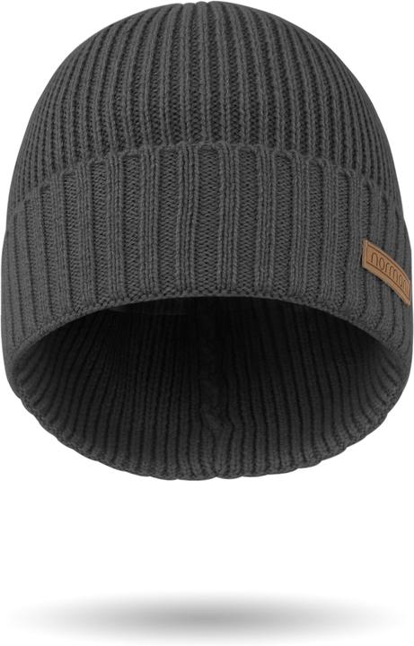 Image du produit Normani Ensemble d'hiver en laine mérinos écharpe et bonnet lisse Yuma - 9115