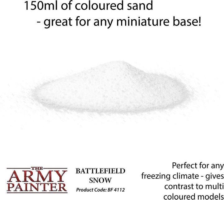 Actual product image Army Painter ARM04112 - Battlefield Snow/Snow (GB)