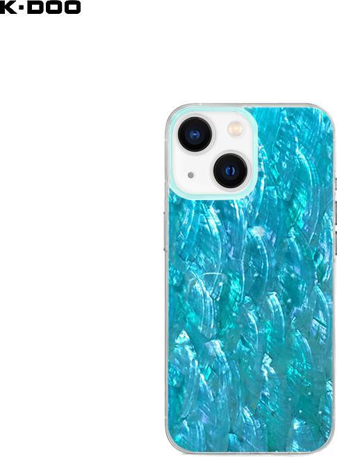 Produktbild RPD iPhone 13 - K-Doo Seashell Case, Türkis (Apple iPhone 13)