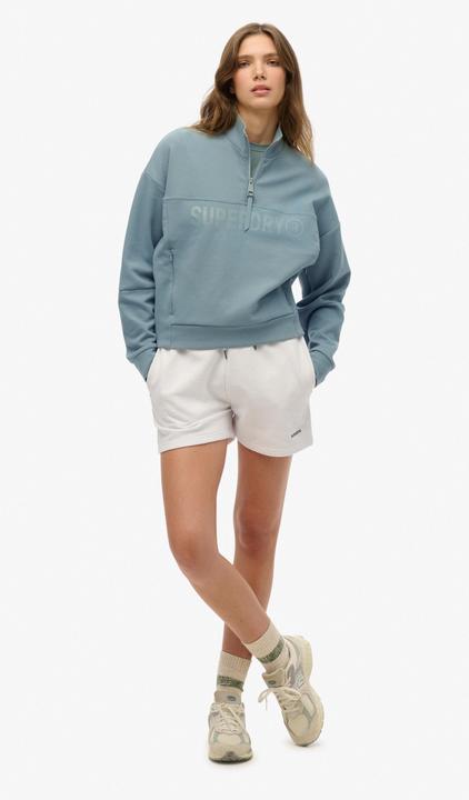Produktbild Superdry Lässiger Active Tech Pullover mit halblangem Reissverschluss und Logo (XS)