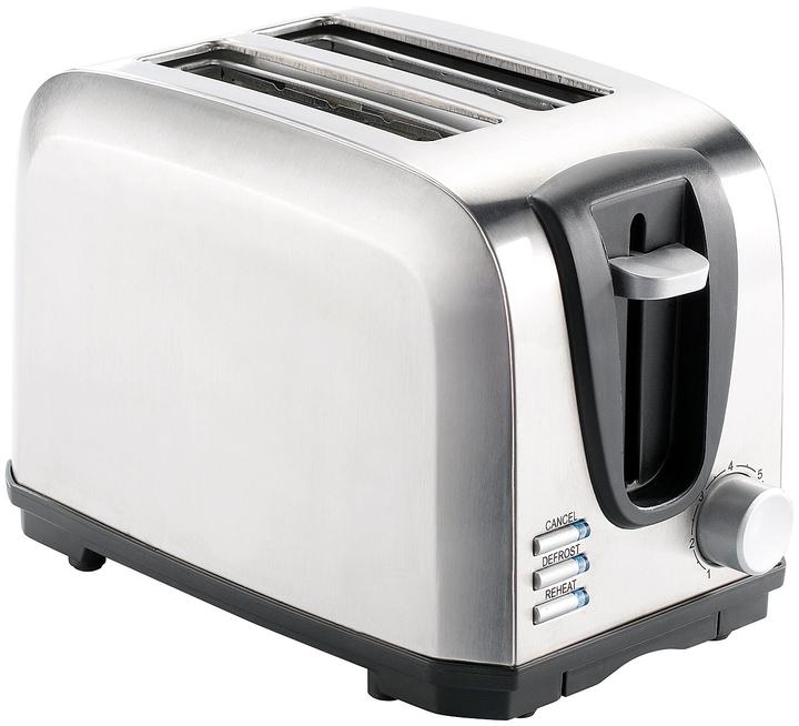 Produktbild Rosenstein & Söhne Edelstahl-Toaster für 2 Scheiben