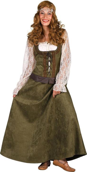Produktbild Thetru Maid Marian Kostüm grün (XXL)