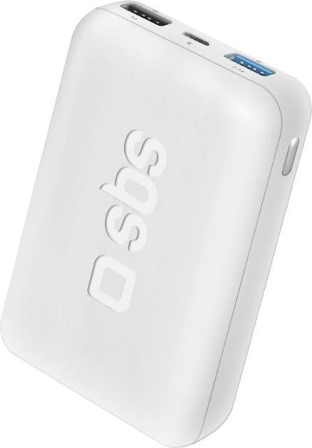 Produktbild SBS Power Bank Extra Slim mit 10000 mAh Dual Charge (10000 mAh, 37 Wh)