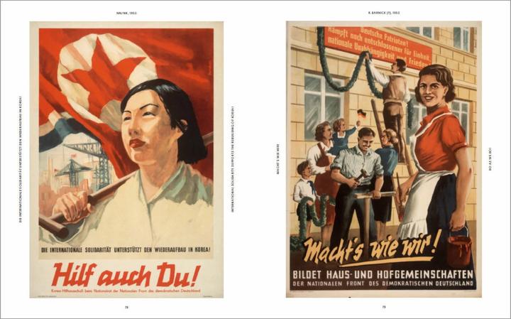 Actual product image DDR Poster. 130 Propagandabilder, Werbe- und künstlerische Plakate von den 40er- bis Ende der (German, English, David Heather, 2019)