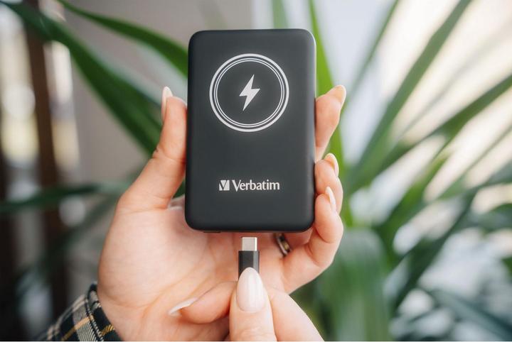 Actual product image Verbatim POWER BANK 10000 NOIR (10000 mAh, 20 W, 37 Wh)