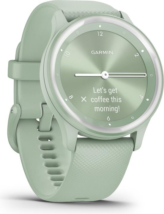 Produktbild Garmin vivomove Sport, WW, Cool Mint, Silikon (40 mm)