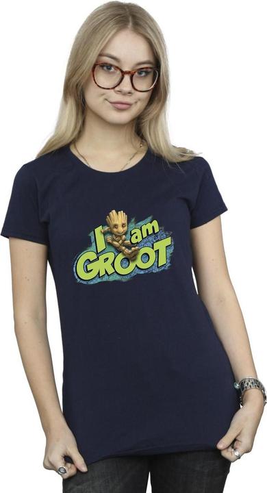 Produktbild Guardians Of The Galaxy I Am Groot Jumping TShirt (L)