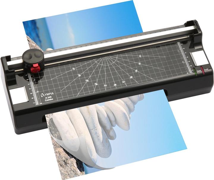 Actual product image Olympia A 240 DIN A4 laminator with paper cutter (80 - 125 µm, A4)
