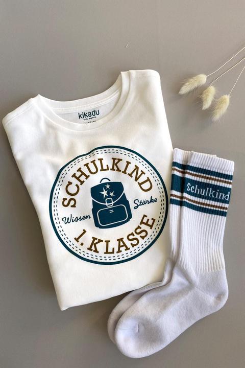 Image du produit Kikadu Chaussettes Ecolier pétrole Gr. 3134 (31 - 34)