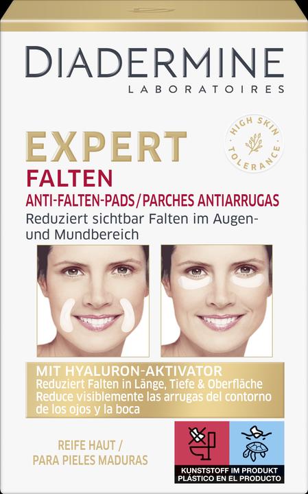 Actual product image Diadermine Anti-wrinkle pads (Day)