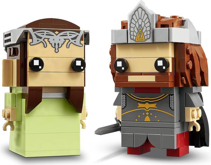Immagine prodotto LEGO BrickHeadz - Aragorn e Arwen (40632, LEGO Brickheadz)