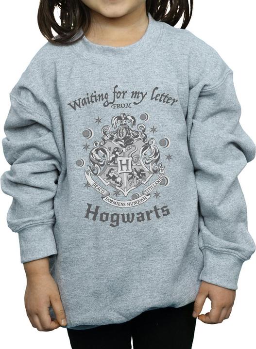 Actual product image Girls Hogwarts Waiting For My Letter Sweatshirt (128)
