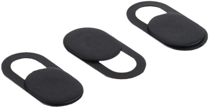 Onit Webcam cover black, 3 pieces