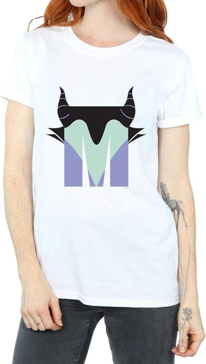 Immagine prodotto Disney Alphabet M Is For Maleficent Maglietta Ampia Donna (S)