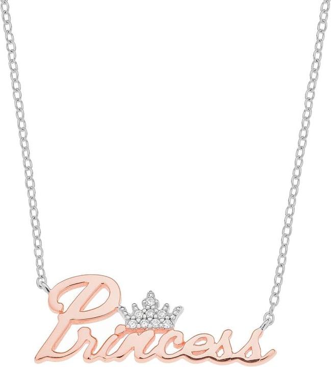Produktbild Disney Halskette Princess, 925 Sterling Silber (925er Silber, 35 - 40.5 cm)