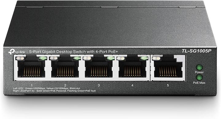 Produktbild TP-Link Tl-Sg1005p (5 Ports)