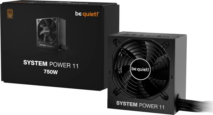 Actual product image be quiet! Netzteil System Power 11 750W 80+ Bronze (750 W)
