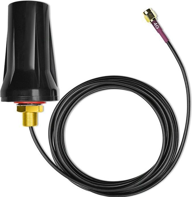 Qoltec Antena 4G LTE dookólna DUAL | 7dBi | Zewnętrzna