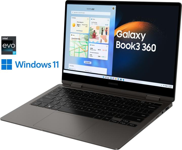 Produktbild Samsung Galaxy Book3 360 (13.30", Intel Core i7-1360P, 16 GB, 1000 GB, DE)