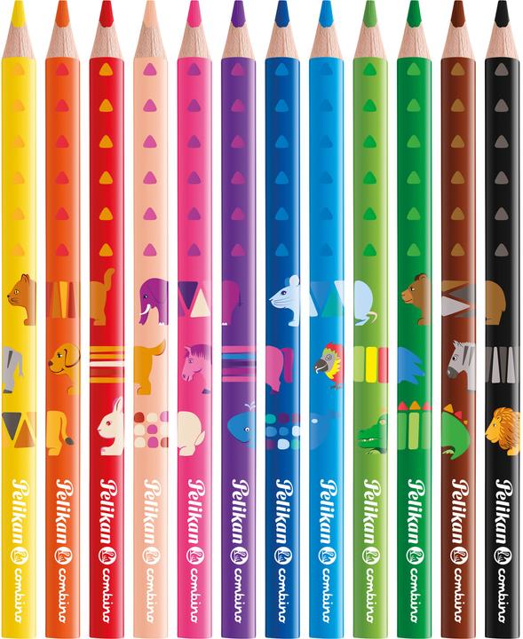 Produktbild Pelikan COMBINO - Farbstifte (Multicolor, 12 x)