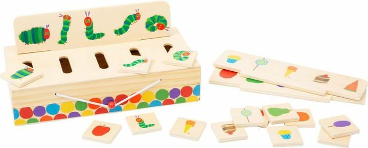 Produktbild small foot Raupe Nimmersatt Bildersortierbox