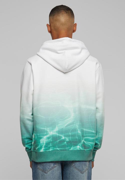Produktbild Sean John JM221-018-01 Script Logo Pool Print Hoodie white/green - 80009 (L)