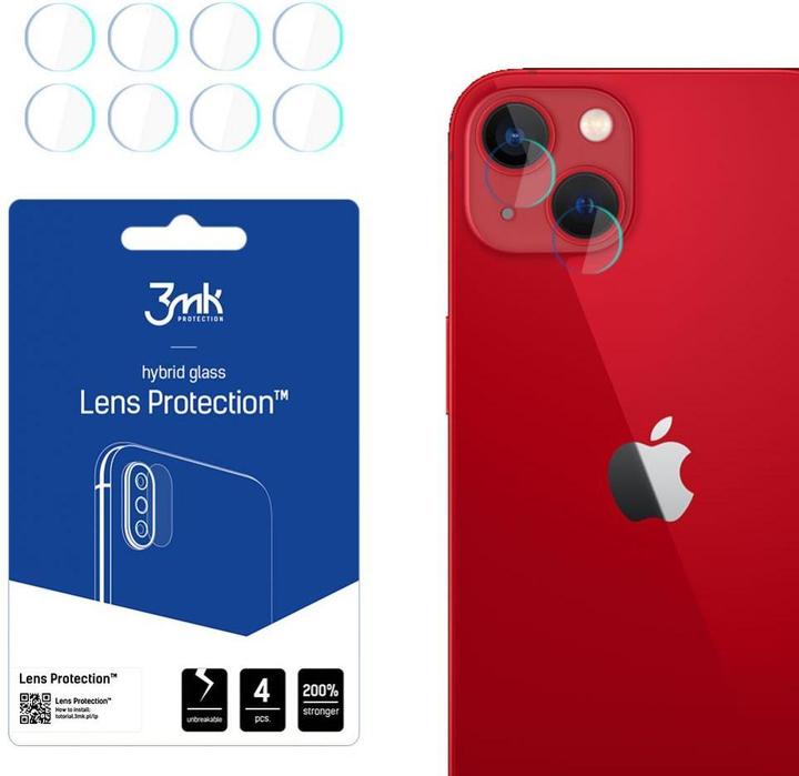 Actual product image 3MK Camera protection glass, camera glass (1 Piece, Apple iPhone 13 mini)
