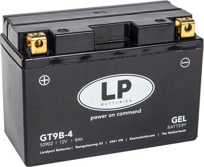 Immagine prodotto Landport Batteria per moto Gel GT9B-4 12V 8Ah (12 V, 8 Ah)