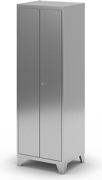 Image du produit kaiserkraft Armoire sur pieds, armoire de stockage avec 4 tablettes, hauteur x largeur x (60 cm, 180 cm)