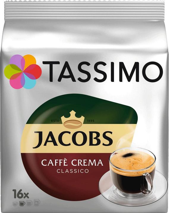 Produktbild Jacobs Caffe Crema Classico 16 Kapseln T-Disk (16 x Port.)