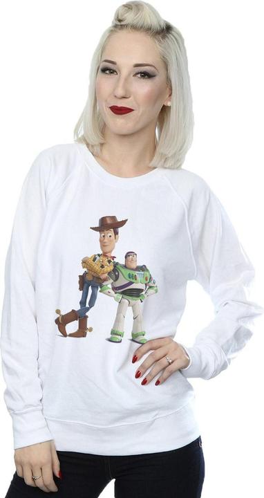 Immagine prodotto Disney Toy Story Buzz And Woody Standing Felpa Donna (M)