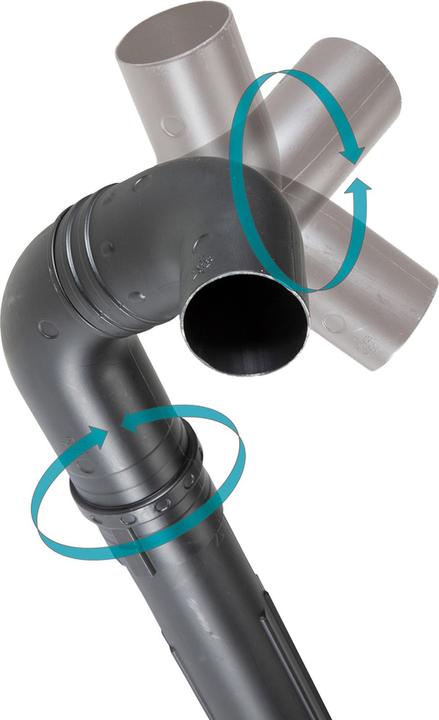 Produktbild Makita Dachrinnen-Reinigungsset (Laubsauger + Laubbläser, Gartenmaschinen Aufsatz)