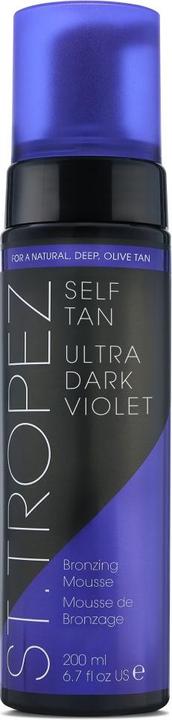 St. Tropez Self Tan Ultra Dark Violet Bronzing Mousse (Self tanning foam, 200 ml)
