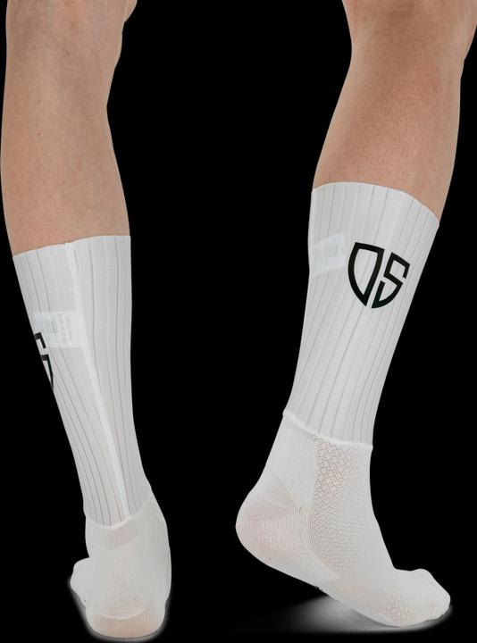 Actual product image Dirtysox Aero Socks - White (40 - 43)