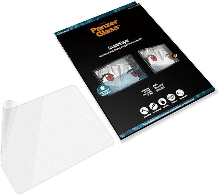 Produktbild PanzerGlass Graphic Paper (1 Stück, iPad Pro 12.9 2020 (4. Gen), iPad Pro 12.9 2021 (5. Gen), iPad Pro 12.9 2018 (3. Gen))