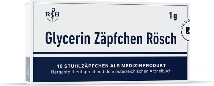 Immagine prodotto Rösch & Handel Supposte di glicerina da 1 g 10 pz. (10 Pezzo/i)