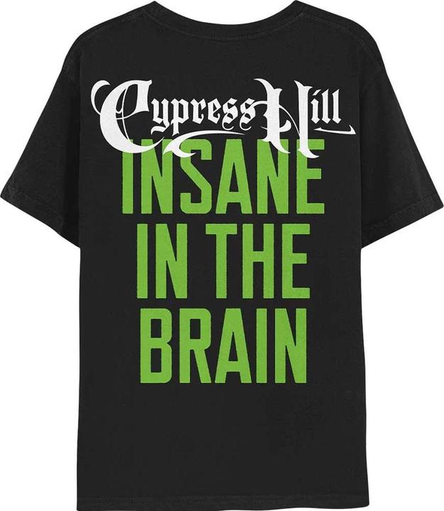 Actual product image Cypress Hill Unisex Adult Insane In The Brain T-Shirt (S)