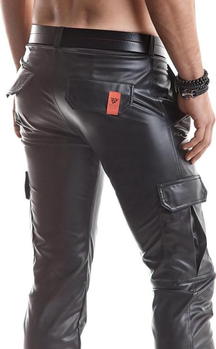 Produktbild Regnes Fetish Planet Herren Wetlook Hose "RMMatteo001" (XL)