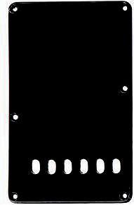 Image du produit AllParts AP PG 0556-023 Tremolo Cover 1-l.noir (Pièces de rechange pour instruments)