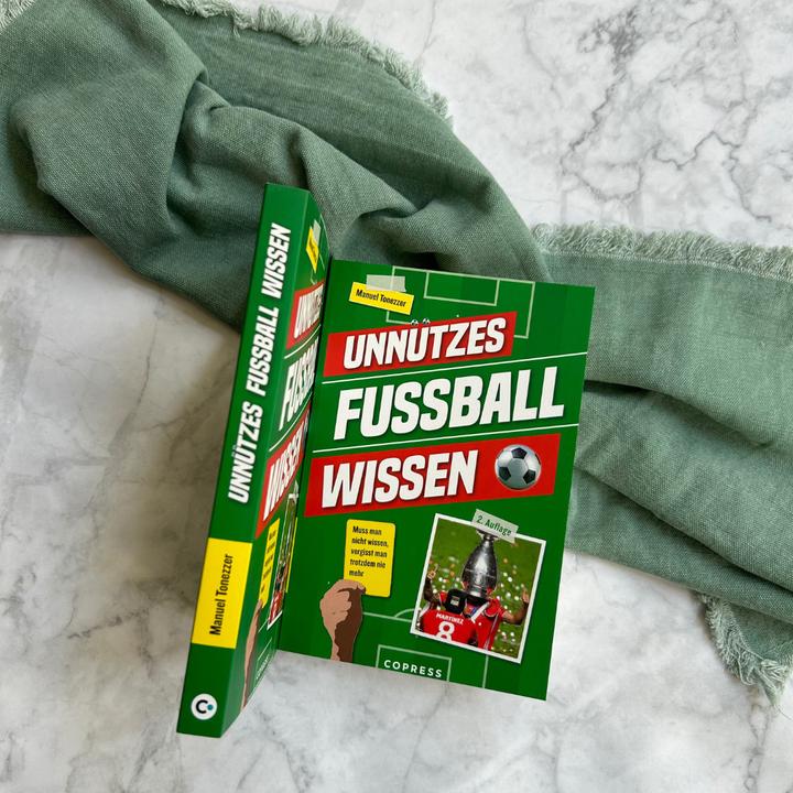 Immagine prodotto Tonezzer:Unnützes Fussballwissen (Tedesco, Manuel Tonezzer, 2024)