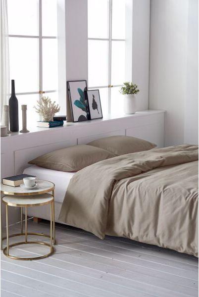 Image du produit Living Home Satin uni 100 (Taie d'oreiller, 45 x 45 cm)