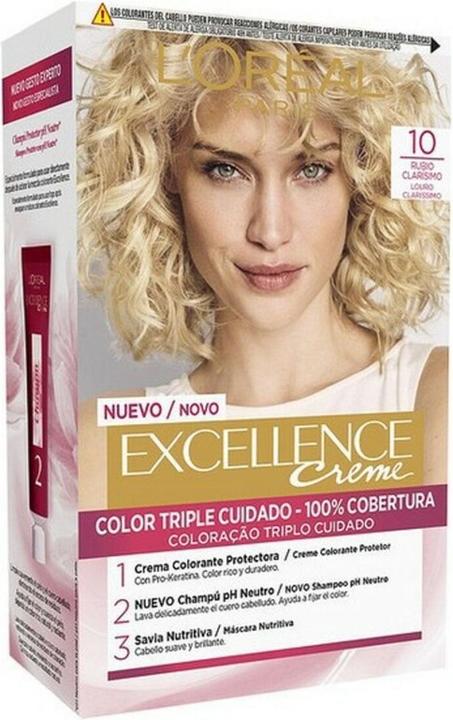 L'Oréal Paris EXCELLENCE Creme tinte #10 rubio muy claro (#10)