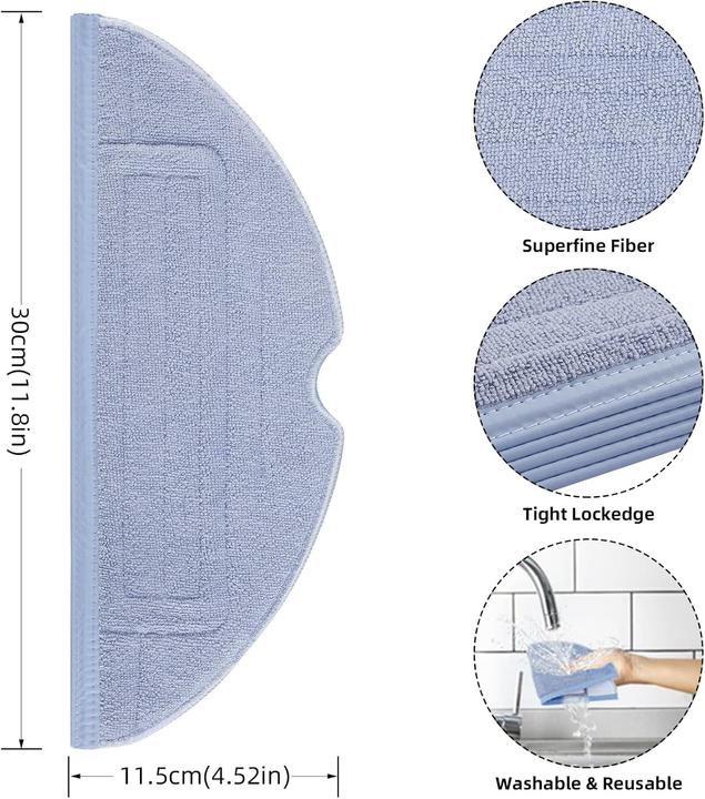 Actual product image Alloytool Robot Vacuum Cleaner Accessories Set (16pcs)
