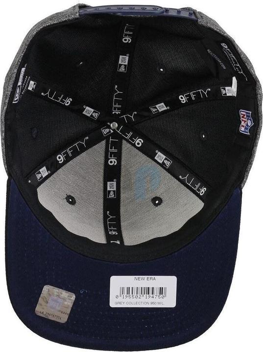 Immagine prodotto New Era NFL - New England Patriots - Grey Collection 9Fifty Snapback Cap Grigio ML (59)