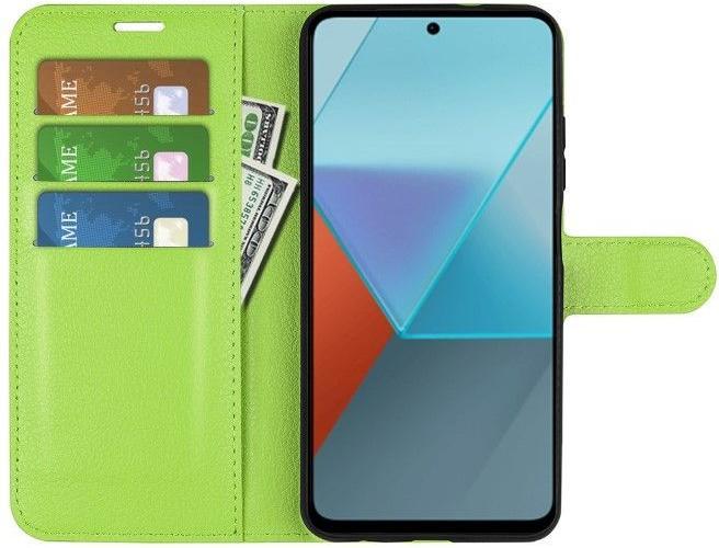 Produktbild MU Classic Litchi Leder Bookcover Series (Xiaomi Redmi Note 13 Pro 5G)