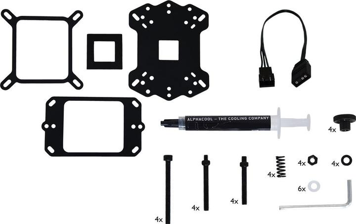 Produktbild Alphacool eisblock aurora xp³ light - acryl cpu-kühler
