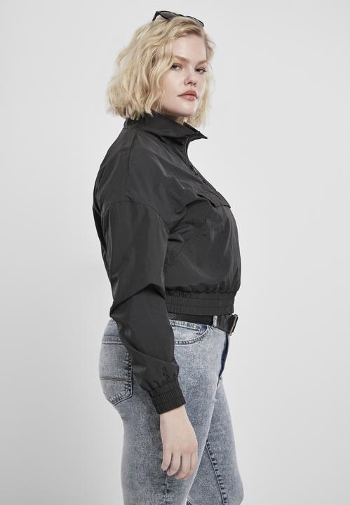 Image du produit Urban Classics Ladies Cropped Crinkle Nylon Pull Over Jacket (XXL)