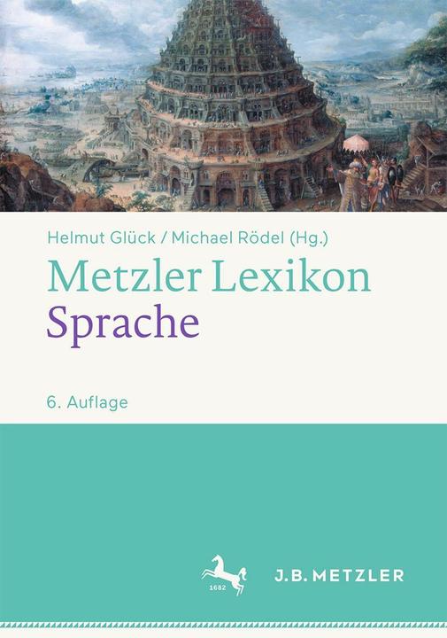 Actual product image Metzler Lexikon Sprache (German, Michael Rödel, Helmut Luck, 2024)